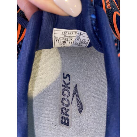 Brooks Glycerin GTS 20 Mens 12 Sneakers Navy Athletic Running Shoes 1103831D444 main image 7